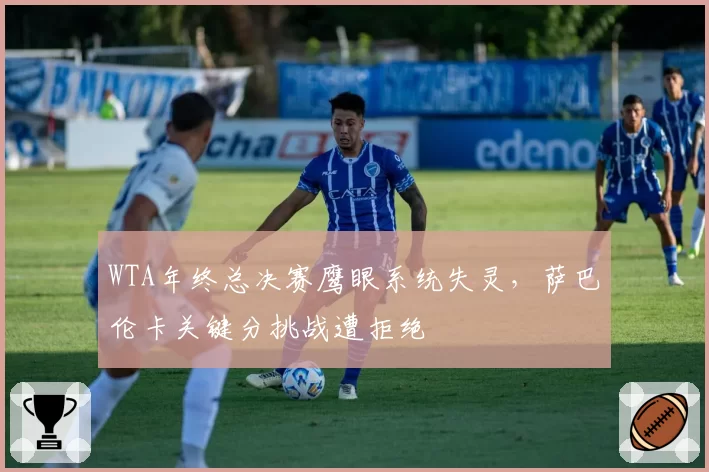 WTA年终总决赛鹰眼系统失灵,萨巴伦卡关键分挑战遭拒绝